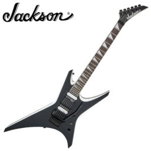Jackson JS32 Warrior™- Black with White Bevels