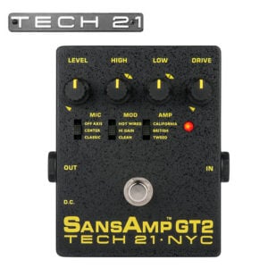 Tech21 테크21 산스앰프 SansAmp GT2 아날로그 앰프시뮬 & 프리앰프 / 기타 & 베이스 겸용