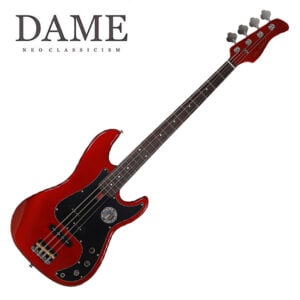DAME 데임 베이스기타 PS5 CAR (Candy Apple Red)