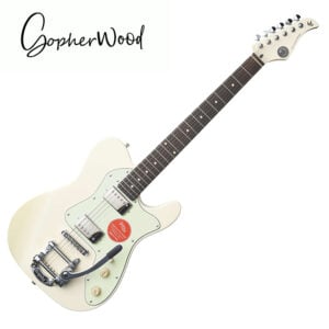 Gopherwood 일렉기타 TW modern X (TW 모던10) Floral White