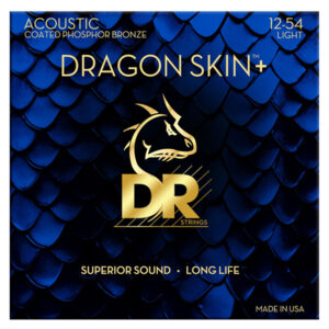 DR Dragon Skin Plus Phosphor Bronze 통기타 코팅 스트링 012-054 (DAP-12)