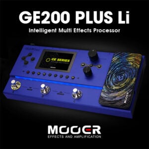 Mooer Audio GE200 Plus Li 충전식 멀티이펙터