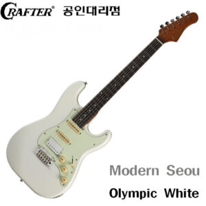 Crafter 일렉기타 Modern Seoul RW (Olympic White)
