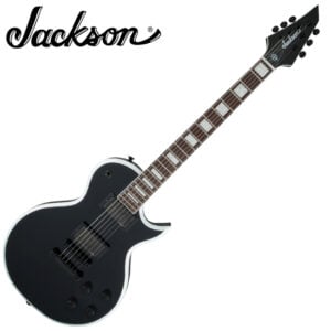 Jackson X Series SIG Marty Friedman MF-1 Monarkh - Black with White Bevels (Black Knob)