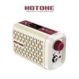 Hotone 핫톤 Pulze Mini 포터블 블루투스 모델링 앰프 White (AP-5WH)