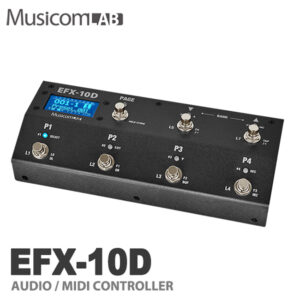 MusicomLAB 뮤지콤랩 Audio Midi Controller EFX-10D 오디오 & 미디 컨트롤러