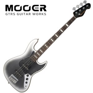Mooer 무어 베이스기타 MBJ412 (Dark Silver)