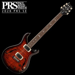 PRS SE 2026 Ed Sheeran Hollowbody I Baritone Piezo (Orange Tiger Smokeburs)t