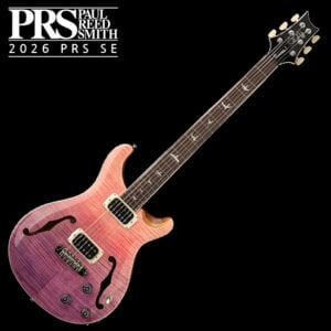 PRS SE 2026 Ed Sheeran Hollowbody I Baritone Piezo (Pink Ombre)