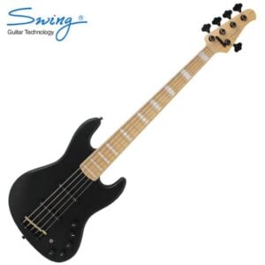 Swing 스윙 G5V 베이스기타 5현 (Matte Black)