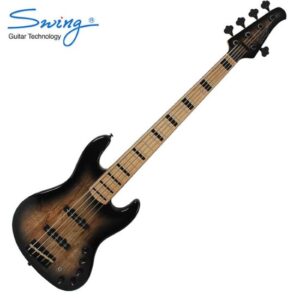 Swing 스윙 G7V 베이스기타 5현 (Black Burst)